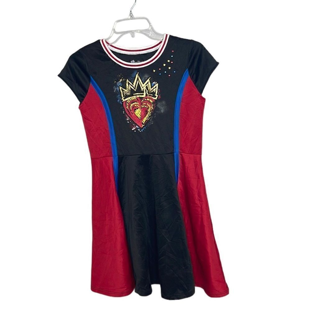 Descendants 3 Red/Blue/Black Dress. Size XL (14/16).